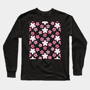 Pink Sakura Flower 1 Long Sleeve T-Shirt